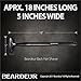 Men's Back Hair Shaver Personal Body Grooming Remove Unwanted Hair Easily_ New, Safe & Durable Design, Perfect For Dry & Wet Use, BONUS 3 FREE Blade Razor Refills