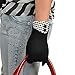 Beautyvan， Women Fashion Touch Screen Winter Warm Wrist Mittens (Black)