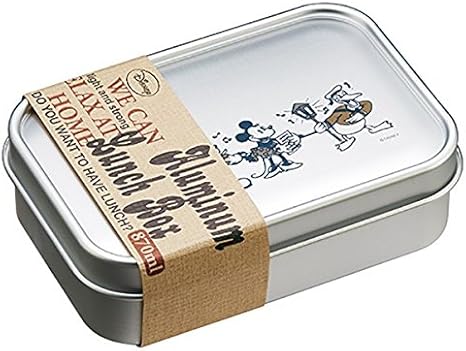 Amazon Co Jp アルミ 弁当箱 870ml ミッキーマウス ディズニー ミッキー フレンズ 大容量 ランチボックス Ald9 ホーム キッチン