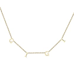 Memgift Gigi Dainty Gold Necklace for Women Perfect