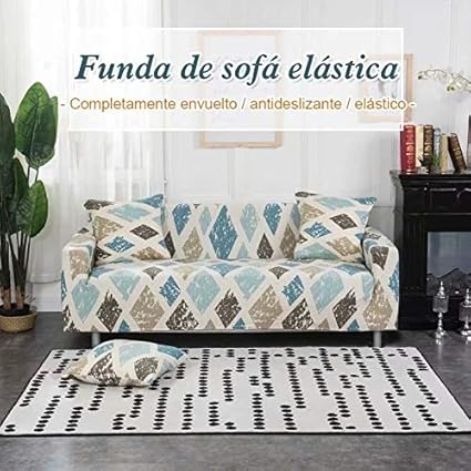 solguay funda elastica universal para sofa 16 estilos tres plazas 185 230cm rombo