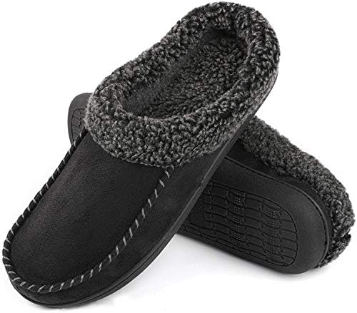 ultraideas comfort fleece memory foam slippers at amazon