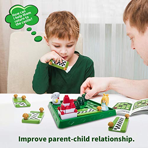 Elovien Smart Board Games for Kids, SkillBuilding Brain Puzzle Games