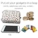 Homelink Womens Canvas Wristlet Floral Zip Wallet Card Coin Purse Clutch Handbag