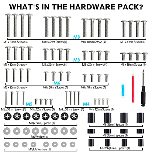 Mounting Dream Universal TV Mounting Hardware TV Wall Mounts Hardware