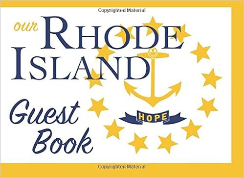 Our Rhode Island Guest Book 100 Pages 8 25 X 6 In Matte Cover