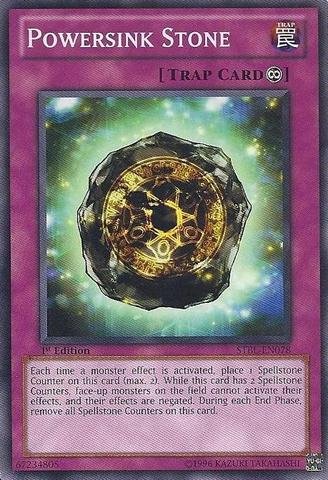 Yu-Gi-Oh! - Powersink Stone (STBL-EN078) - Starstrike Blast - 1st Edition - Common