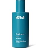 MDhair Thickening Conditioner for Thinning Hair, Women &amp; Men, 5 oz | Lightweight hair growth conditioner for fine hair; strengthens &amp; repairs breakage with keratin &amp; silk peptides, sulfate-free
