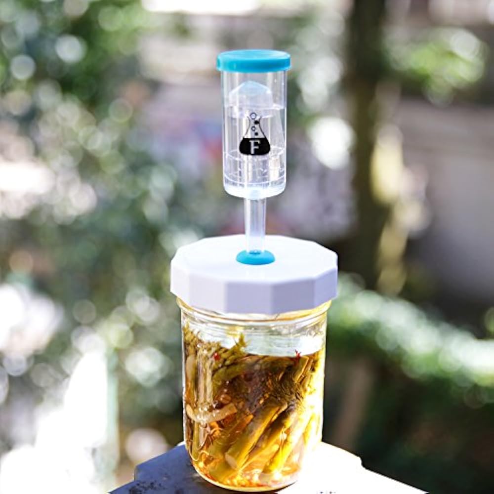 Sauer System Mason Jar Fermentation Airlock Lid Kit, Includes Tough Tops, 4 PACK 829188000233 eBay