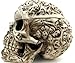 7.5 Inch Spirit Ghost Print Skull Removable Top Desktop Figurine
