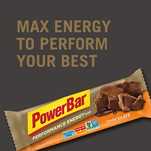 PowerBar Performance Energy Bar, Chocolate, 2.29 Ounce Bars (Pack of 12)