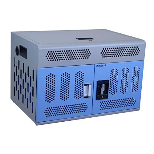 16Device Steel Exterior Tablet Charging Box Charging Station Cart