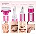 Electric Women Shaver 4 in 1 Rechargeable Cordless Eyebrow Nose Hair Trimmer Facial Body Hair Removal Painless Razor for Women Men