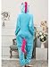 iSZEYU Panda Unicorn Adult Onesie Pajamas Halloween Cosplay Christmas Costumes