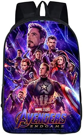 Avengers 4 Endgame Quantum Realm Backpack Kids Schoolbag Travel Rucksack Bag (04)