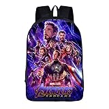 Avengers 4 Endgame Quantum Realm Backpack Kids Schoolbag Travel Rucksack Bag (04)