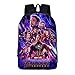 Avengers 4 Endgame Quantum Realm Backpack Kids Schoolbag Travel Rucksack Bag (04)