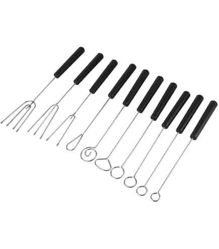 Amosfun 6pcs Stainless Steel Forks Chocolate Dipping Fork Baking Fork - View #9