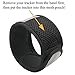 B-Great Reflective Ankle Band with Mesh Pouch Compatible with Fitbit Zip/Fitbit Charge 2/Fitbit Blaze/Fitbit Versa/Jawbone Up Move/Moov Now/Misfit Shine Fitness Tracker