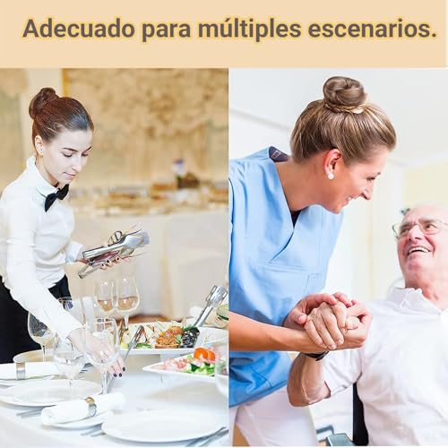 100pzs Red para Cabello y 50 Pcs Ligas para Cabello, JDF3CISH Cofias Desechables, Red de Pelo Tejida de, Gorro Desechable Tipo para Bailarinas de Ballet, Redecillas de Cocina, Danza, Actor