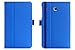 FYY Case for Galaxy Tab E 8.0 - Premium PU Leather Case Stand Cover with Card Slots, Note Holder, Elastic Strap for Samsung Galaxy Tab E 8.0 4G LTE SM-T377 Tablet Navy Blue