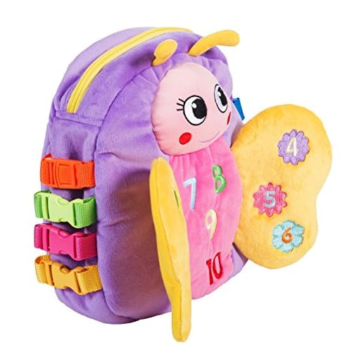 Buckle Toy - Blossom Butterfly Backpack