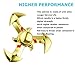 Fidget Spinner, APES EDC Spinner Fidget Overwatch Hand Spinner Toy Stress Reducer EDC Focus Toy Relieves ADHD Anxiety and up to 2 min of Spin Time (02 Gold)