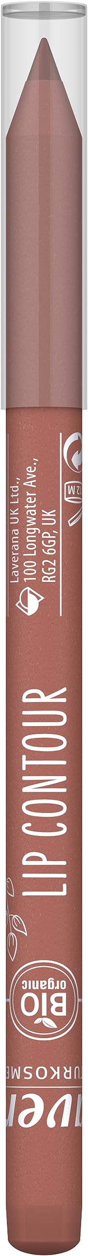 lavera Lip Contour - Mauve Brown 04 - velvety matte finish - creamy texture - Organic coconut oil & organic shea butter - VEGAN