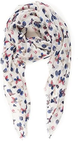 MELIFLUOS DESIGNED IN SPAINScarf for Women Lightweight Animal Butterfly Fashion Spring Fall Winter Scarves Shawl Wraps