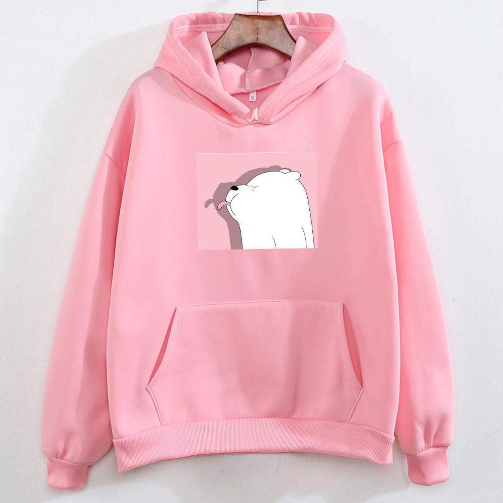 Warm Hoodie Coat Kawaii Sweatshirt for Women Clothing Cute Tracksuit