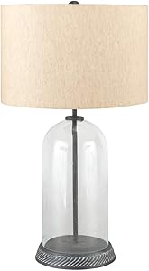 Ashley Furniture Signature Design - Manelin Glass Table Lamp - Clear
