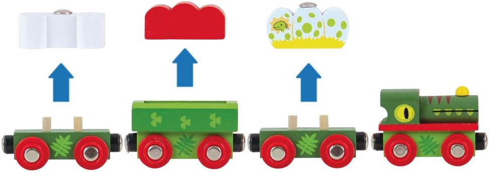 bigjigs dinosaur train set