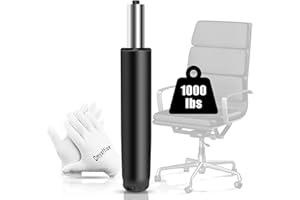 Omyoffice 2.5 inch Office Chair Gas Lift Cylinder-Office Chair Replacement Parts,Universal Size Fits Most Chairs,Heavy Duty Gas Lift Hydraulic/Pneumatic Piston