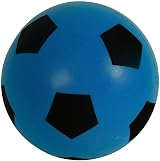ZOPPER Fun Sport Foam Football 20cm Blue Indoor Outdoor Plush Ball view 1