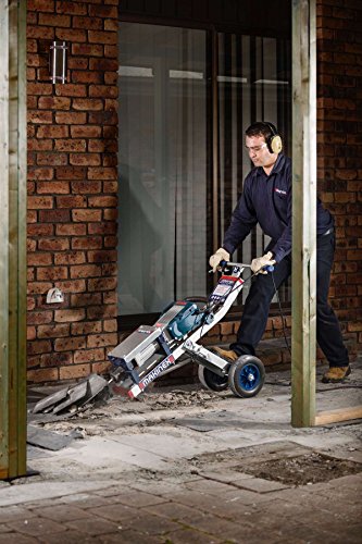 Makinex - JHT-U-2 JHT-U Complete Universal Jackhammer Trolley, Zinc Coated Frame, Anti-Vibration Ergonomic Design, Large Wheels, 60.6 lb, 3' 3" X 1' 3" X 12" - Thumbnail 2