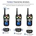 FIMITECH Dog Training Collar, Dog Shock Collar with Remote Control, 3 Training Modes, Beep, Vibration and Shock, 0~100 Levels Shock and Vibration Dog Training Set for Different Size of Dog