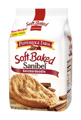 Pepperidge Farm Soft Baked Cookies, Sanibel Snickerdoodle, 8.6-ounce (pack of 5)