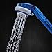 Shower Head - Universal Handheld Water Filter Shower Head with Replaceable 3-Stage Filter Cartridge To Remove Chlorine, Fluoride & Metals- Top Shower Water Purifier + BONUS: 1 Shower Filter (Blue)