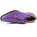 Roberto Chillini RC6563 Men's Purple Exotic Lace Up Dress Oxford Shoes