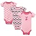 Luvable Friends Unisex Baby Cotton Preemie Bodysuits, Foxy, Preemie