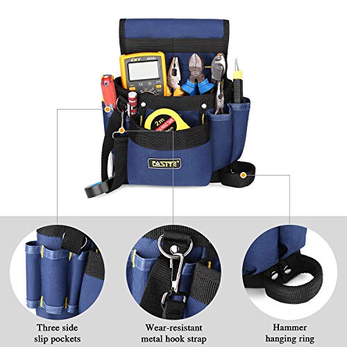 BAIGIO Werkzeugtasche Werkzeug-Gurteltasche Hufttasche Werkzeuggurtel fur Werkzeug Hammer und Zubehor – Bild 5