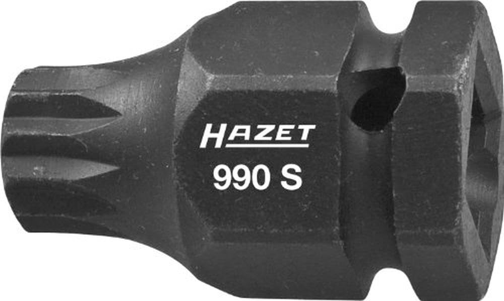Hazet Impact 990S-16 Size 16 12.5mm/ 1/2-inch Internal Serration XZN Screwdriver Socket