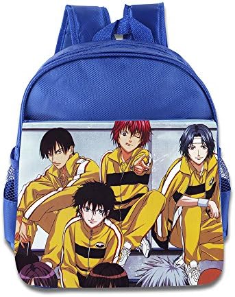 Kids Prince Of Tennis School Backpack Cartoon Children School Bag RoyalBlue