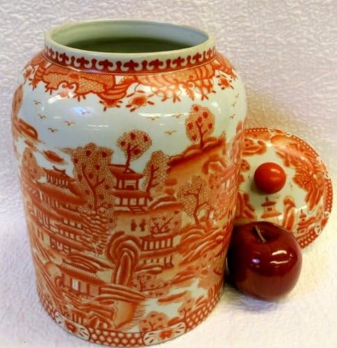 Porcelain Jar 4188OrFC12