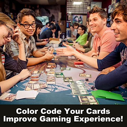 Black MTG Card Sleeves 200 Pack, Standard Card Sleeves Sturdy MTG