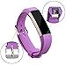 KingAcc Fitbit Alta HR Bands, Fitbit Alta Bands, Silicone Replacement Band for Fitbit Alta HR, Fitbit Alta, with Metal Buckle Wristband Strap Women Men Large Small