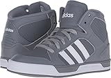 adidas NEO Men's Raleigh Mid Fashion Sneaker, Grey/White/Tech Grey, 9.5 M US