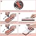 E-Gtong Premium Knife Sharpening Stone Set, 2 Side Grit 3000/8000 Waterstone with Rubber Base, Best Whetstone Sharpener Made with White Corundum for All Kinds of Knives