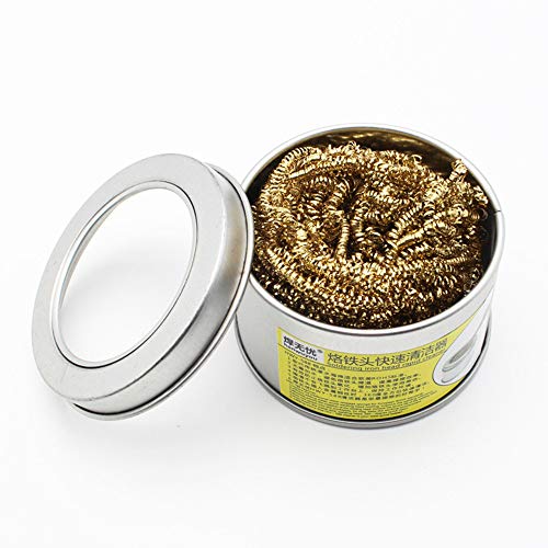 Euone â™› Iron Sponge, Soldering Iron Tip Cleaner with Brass Wire Sponge No Water Needed