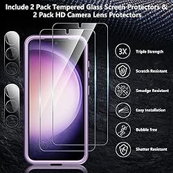 SPIDERCASE for Samsung Galaxy S23 Case, [10 FT